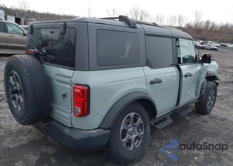 2024 Ford Bronco Big Bend z USA, uszkodzony, nr VIN 1FMDE7BH9RLA59358